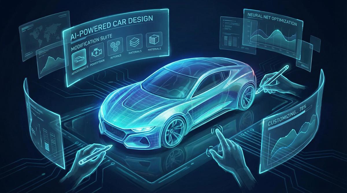 海角网AI汽车改装视频设计